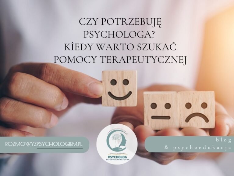 artykuł czy potrzebuje psychologa?