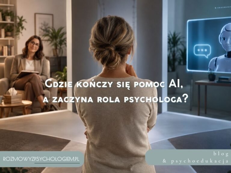 Czy AI zastąpi psychologa? Jak sztuczna inteligencja może zmienić pomoc psychologiczną